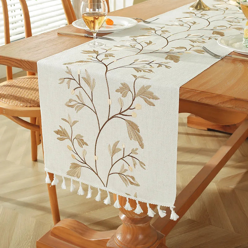 Willow Leaf table runner