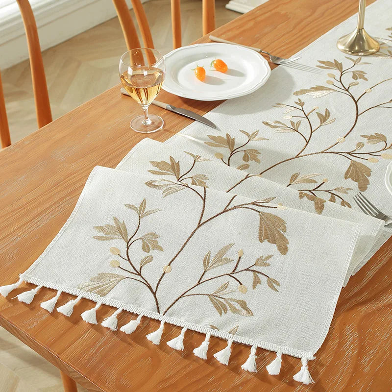 Willow Leaf table runner