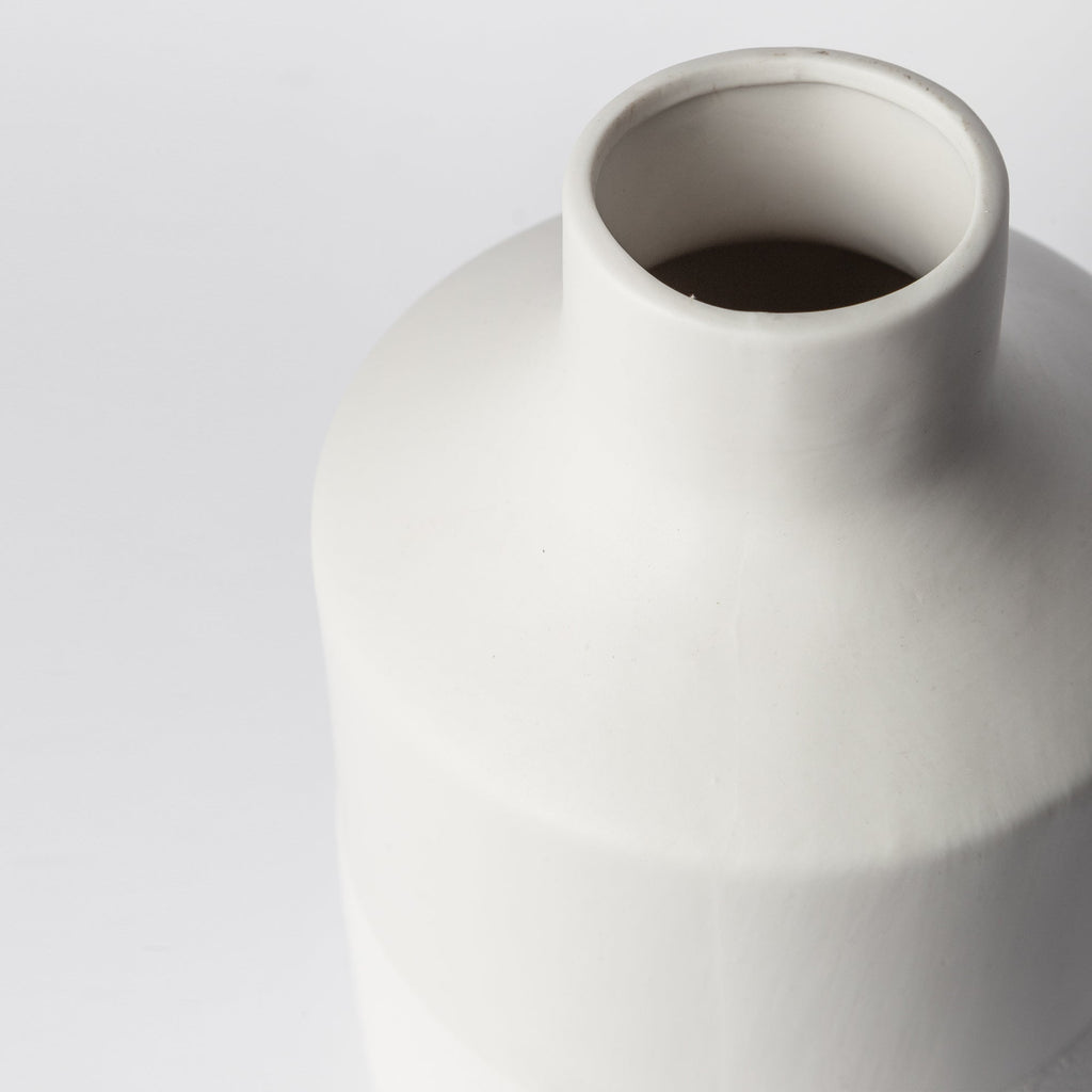 Minimalist Ceramic Vase | Matte Finish Home Decor