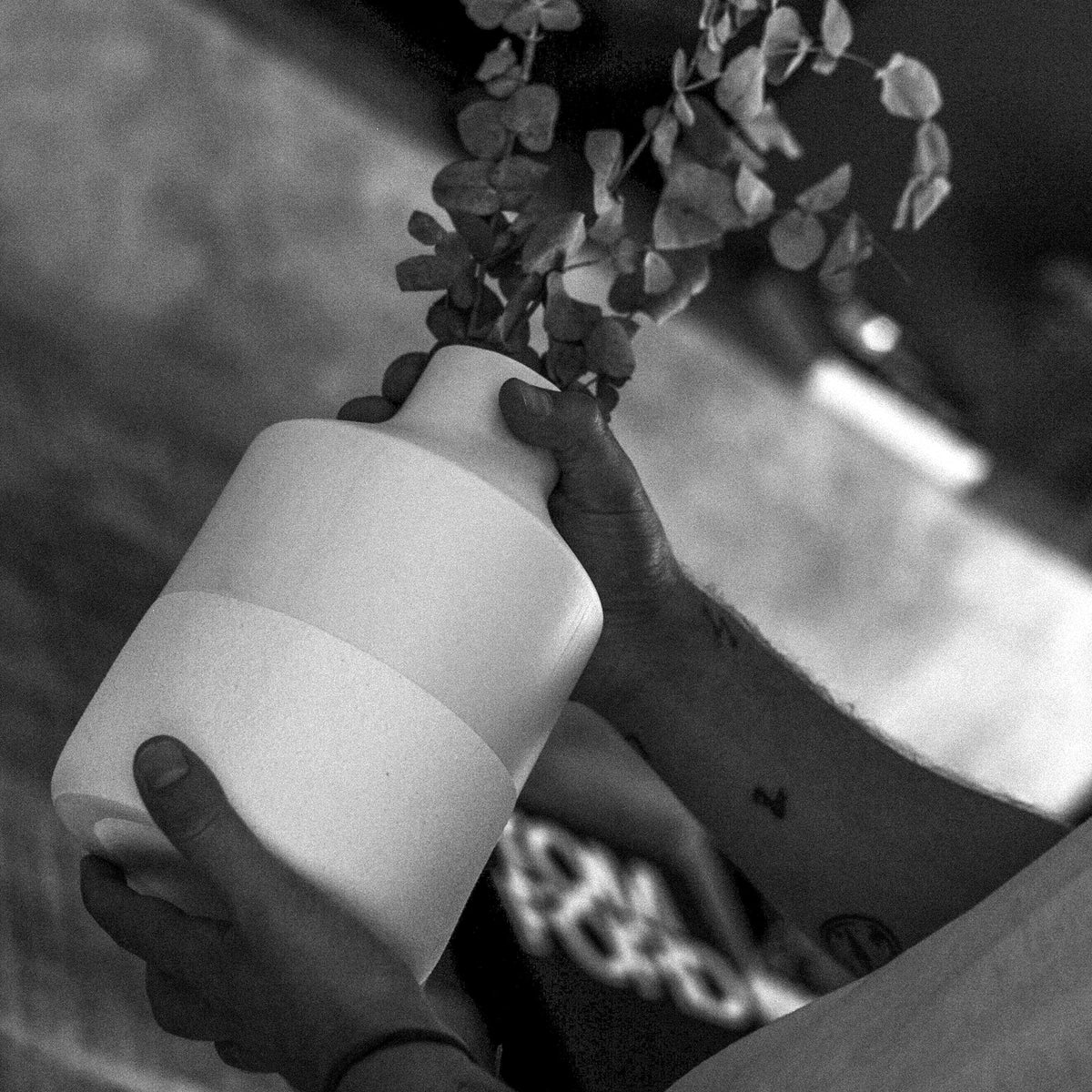 Minimalist Ceramic Vase | Matte Finish Home Decor