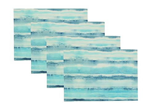 Fennco Styles Soft Watercolor Design Table Runner 16 x 70 Inch