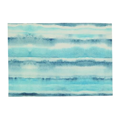 Fennco Styles Soft Watercolor Design Table Runner 16 x 70 Inch