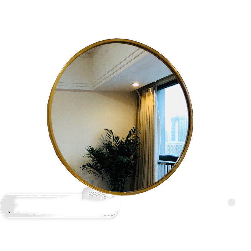 Round Metal Decorative Mirror