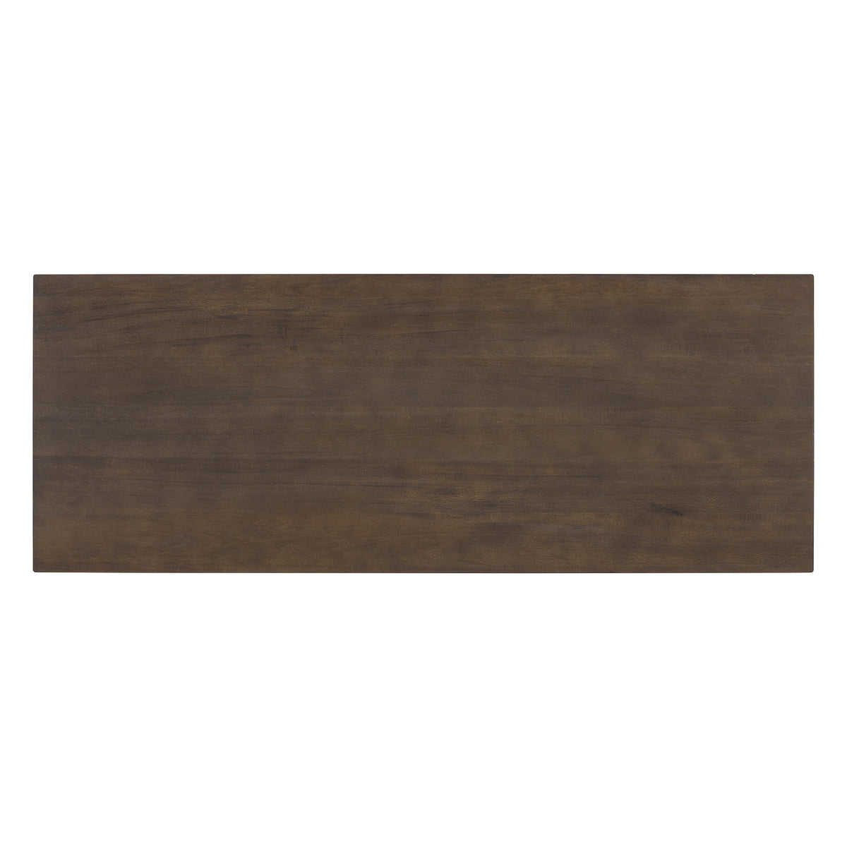48-Inch Rustic Vintage Farmhouse Style Entryway Table with Open Shelf (Walnut)