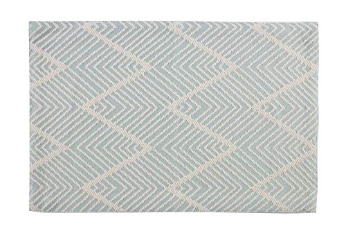 Fennco Styles Contemporary Chevron Tassel Cotton Blend 14 x 71 Inch Table Runner