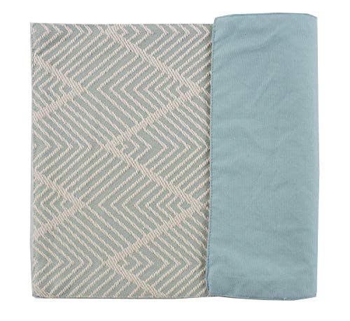 Fennco Styles Contemporary Chevron Tassel Cotton Blend 14 x 71 Inch Table Runner