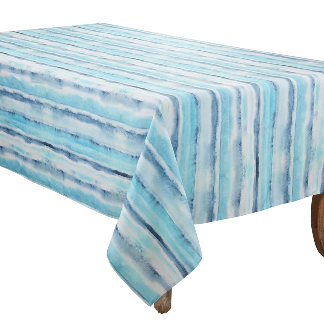 Fennco Styles Soft Watercolor Design Table Runner 16 x 70 Inch