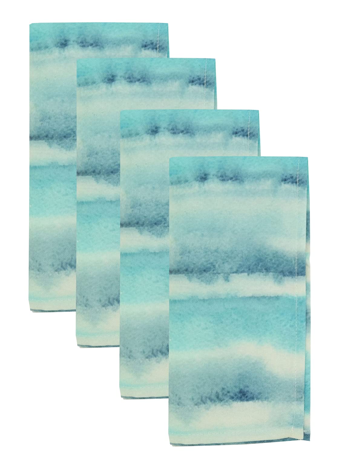 Fennco Styles Soft Watercolor Design Table Runner 16 x 70 Inch