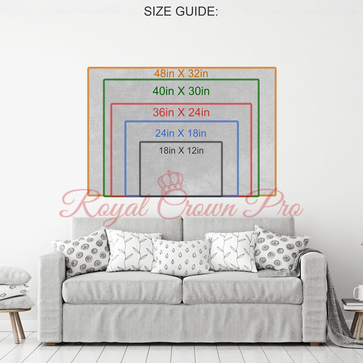Highland Cows Canvas Wall Art, Scottish Highlanders, Rustic Wall Decor