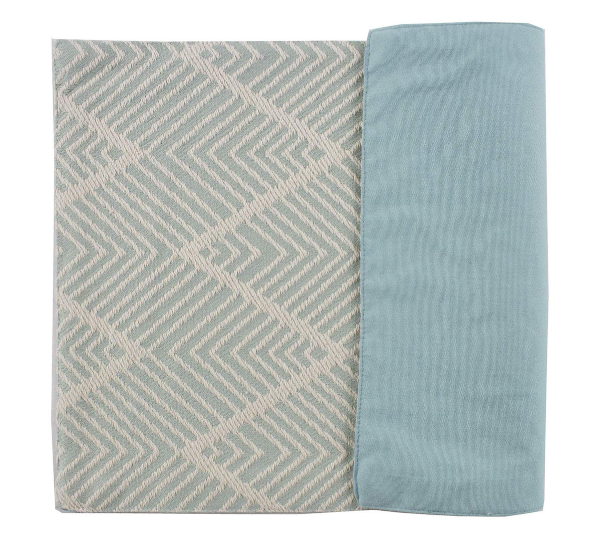 Fennco Styles Contemporary Chevron Tassel Cotton Blend 14 x 71 Inch Table Runner