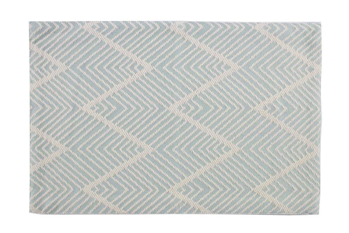 Fennco Styles Contemporary Chevron Tassel Cotton Blend 14 x 71 Inch Table Runner