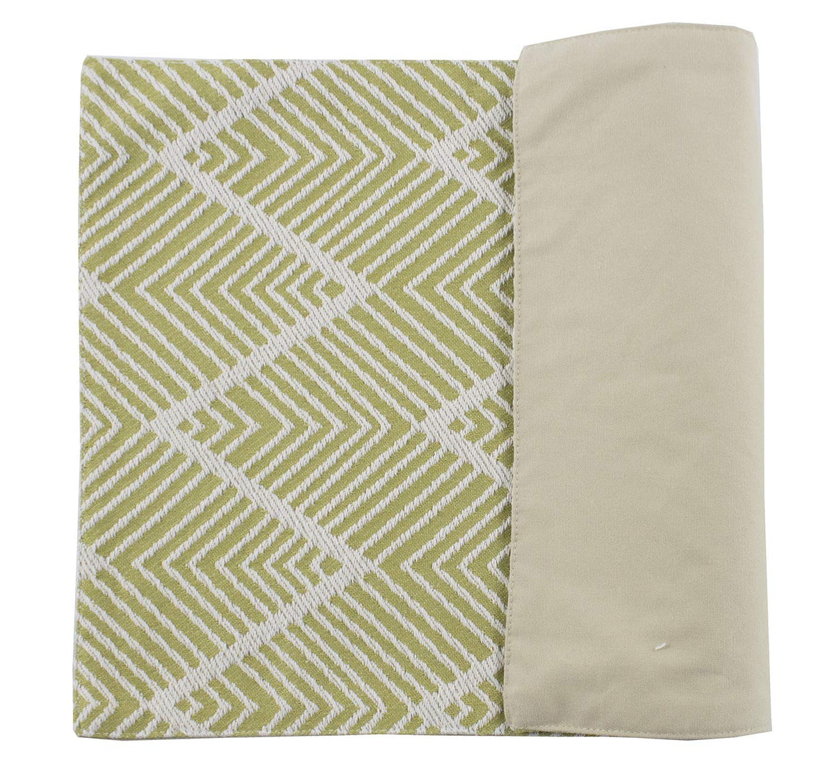 Fennco Styles Contemporary Chevron Tassel Cotton Blend 14 x 71 Inch Table Runner