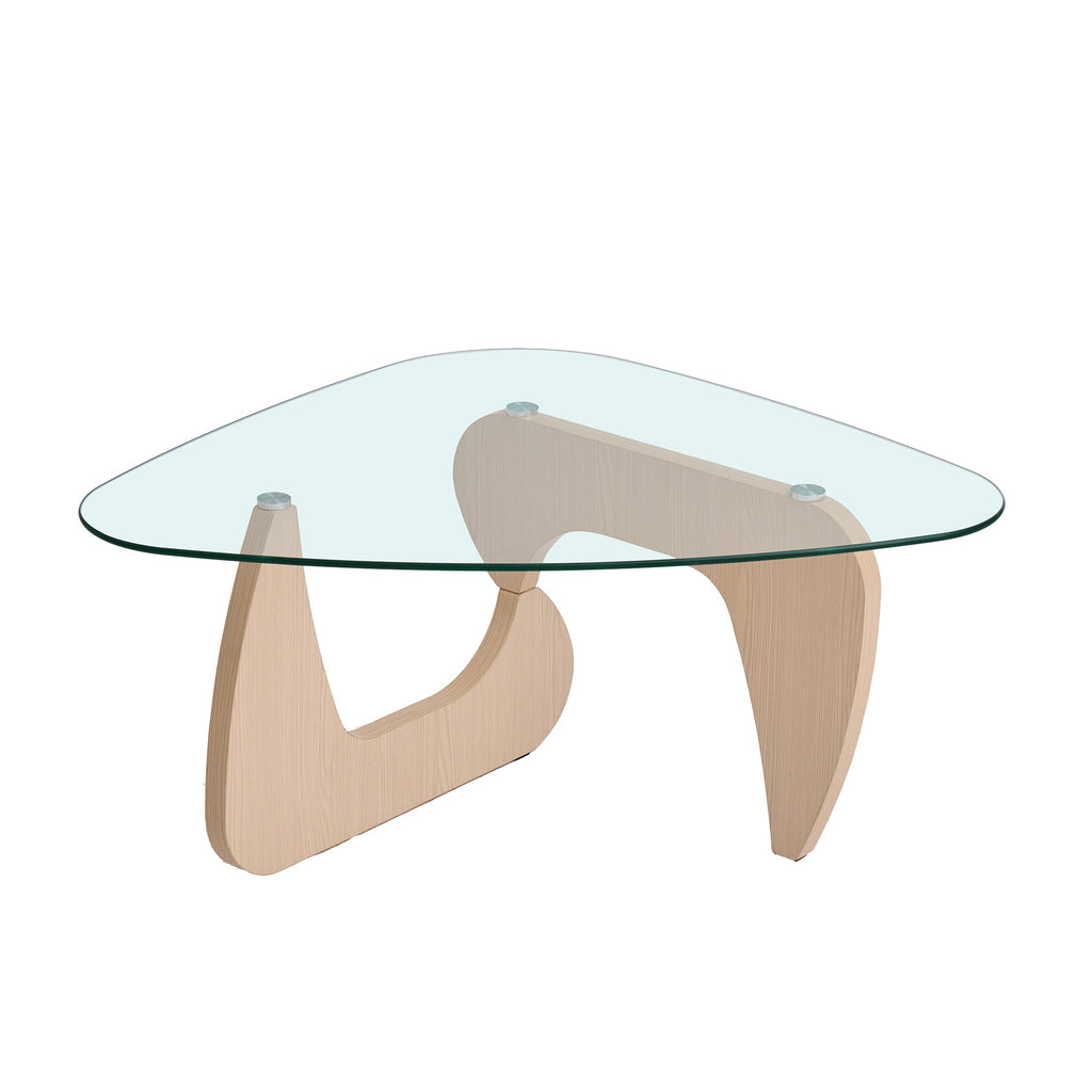 Small Glass Farmhouse Coffee Table