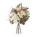 Cream Faux Dried Floral Bundle – 14", Set of 4