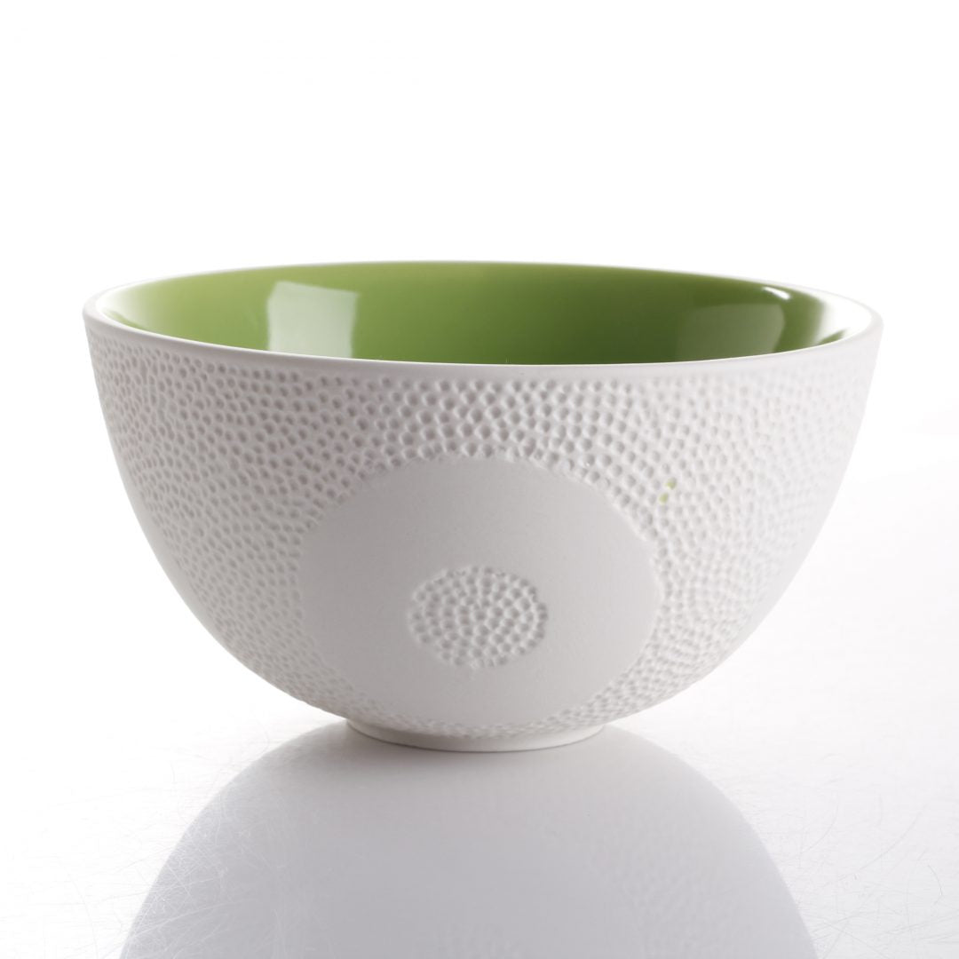 Textured Ceramic Serving Bowls - Set of 3