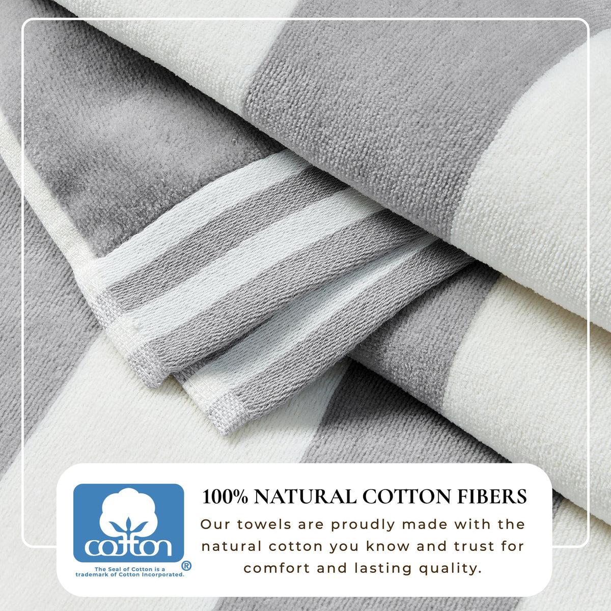 Striped Cabana Beach Towel - Edgartown Collection