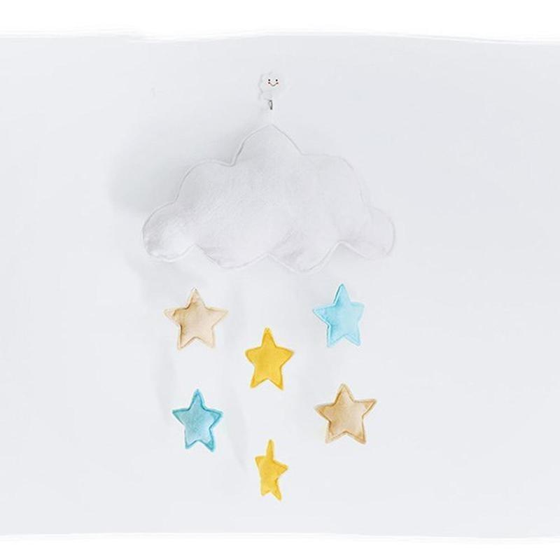 Wind Chimes Handmade Cloud Felt Love Pendant Hanging Heart Decor Girls Wind Chime Nursery Decoration